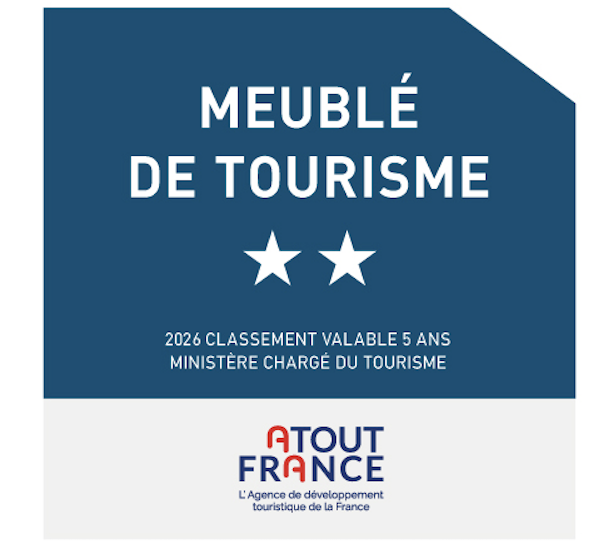 Meublé de tourisme classé 2 étoiles